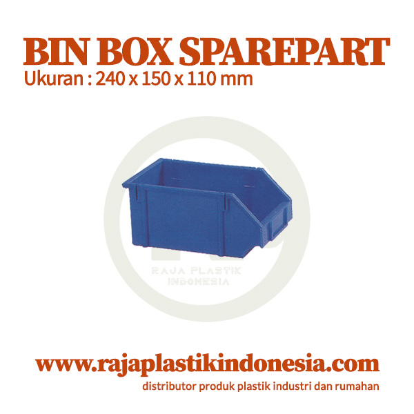 BIN BOX SPAREPART CONTAINER PLASTIK INDUSTRI RABBIT 0333 | RAJARAK.ID