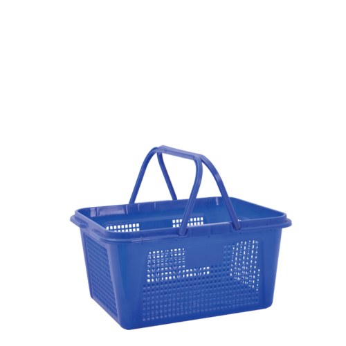 KERANJANG BELANJA PLASTIK MINIMARKET GREEN LEAF VERONICA 381 | RAJARAK.ID | MINIMAL ORDER 30 PCS (1 PACK) | JUAL KE SELURUH INDONESIA