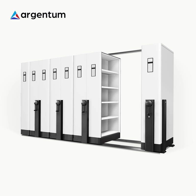 ARGENTUM LEMARI BESI ARSIP KANTOR MOBILE FILE SISTEM MEKANIK MF AUM 103 (40 CPTS) | RAJARAK.ID - RAJA RAK INDONESIA