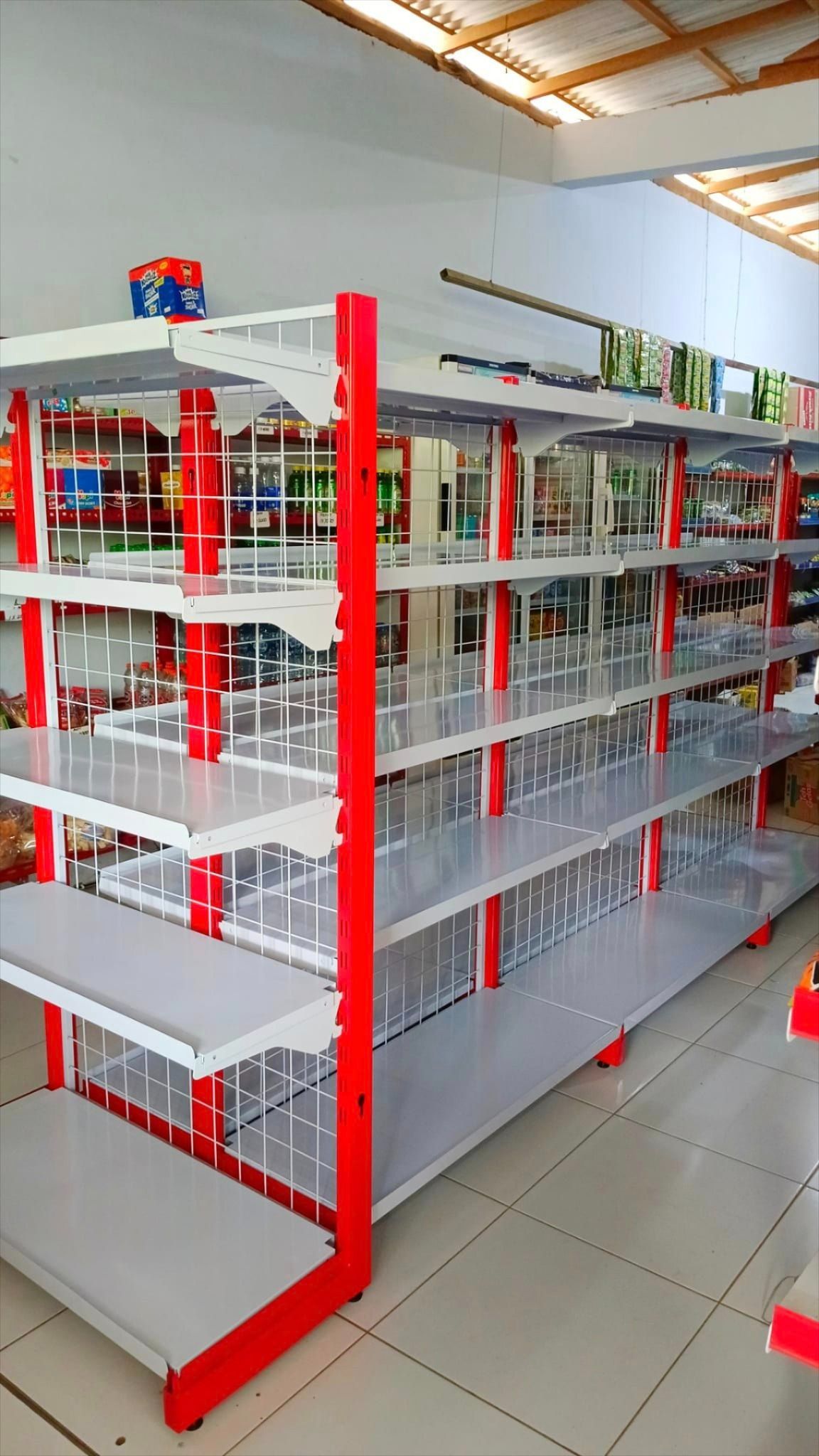 RAK WARUNG SEMBAKO SEDERHANA MURAH TIPE ZA-15: Solusi Rak Display Hemat, Rapi, Kokoh, dan Fleksibel untuk Warung, Kios, Kantin, serta Toko Kecil